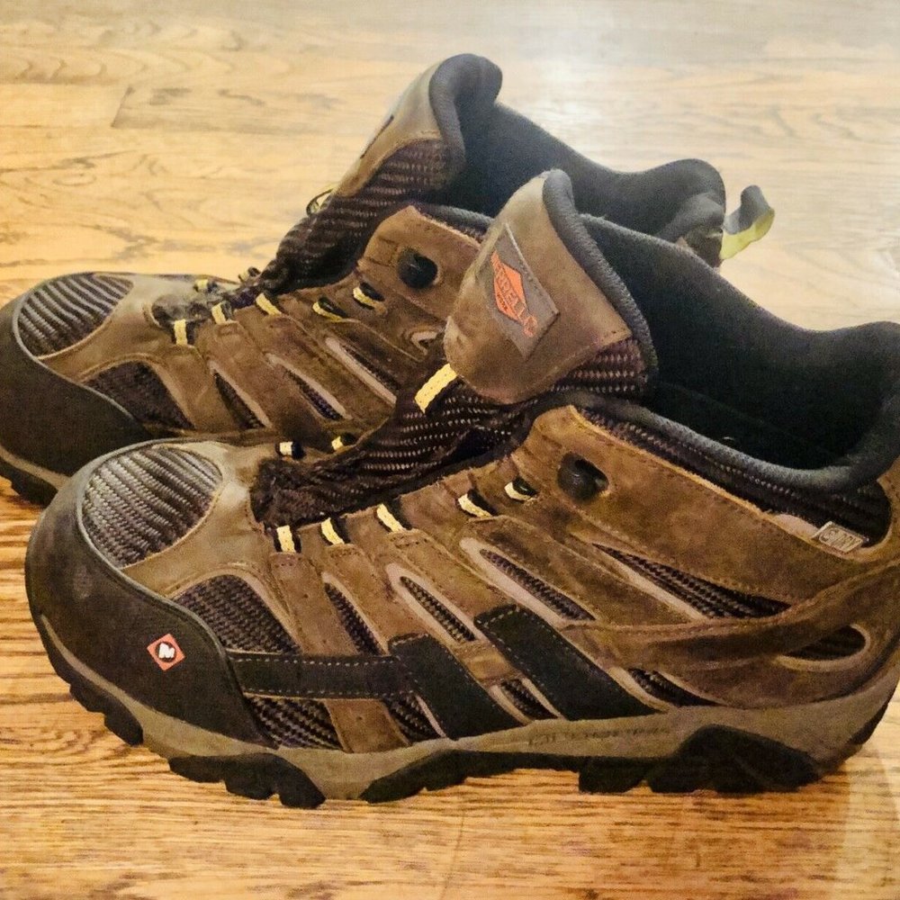 Merrell Steel Toe work Boots F2413 Men Size 14